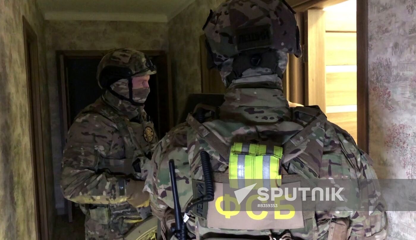 Russia Terrorists Detention