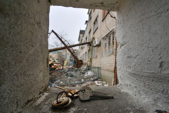 Russia Ukraine Military Operation Shelling