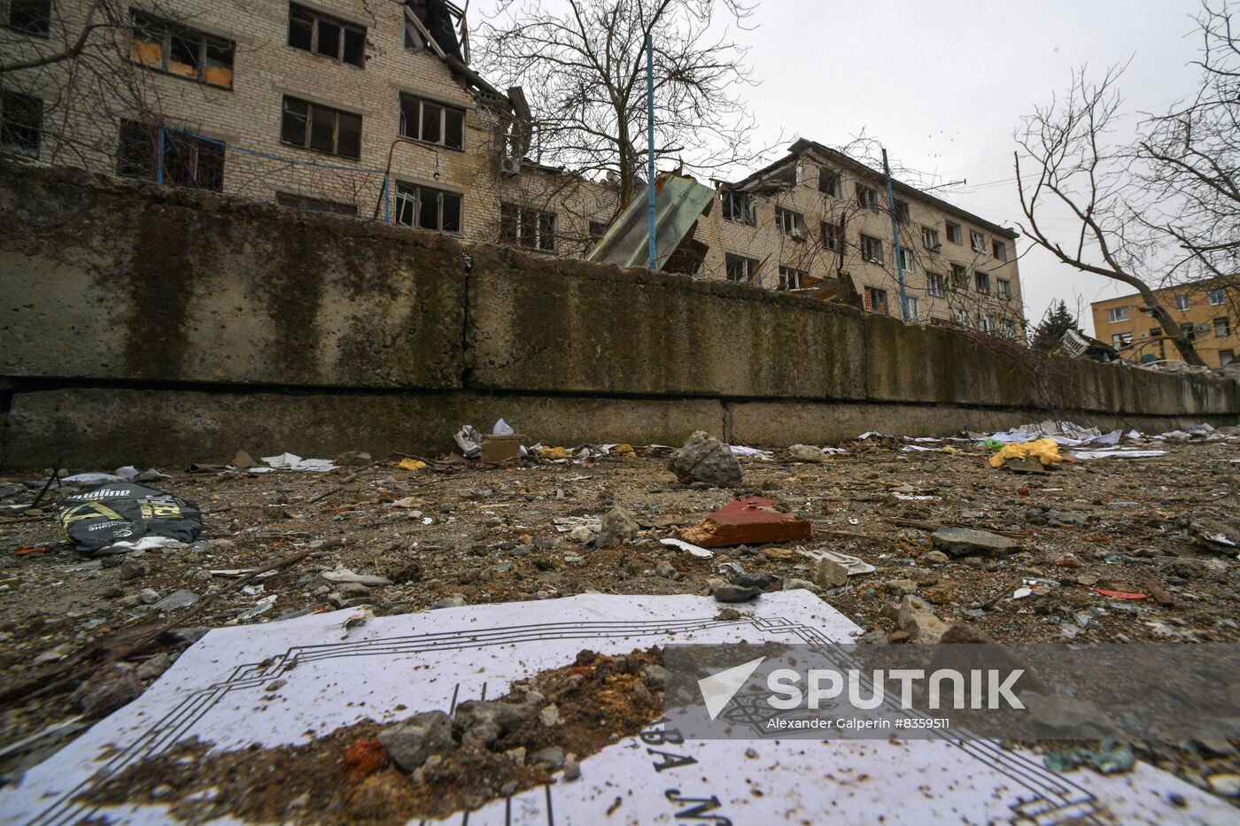 Russia Ukraine Military Operation Shelling