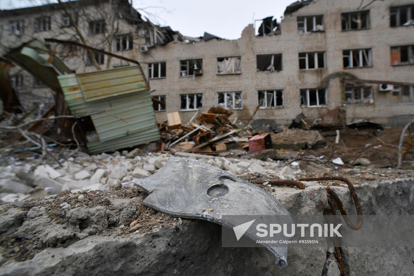 Russia Ukraine Military Operation Shelling
