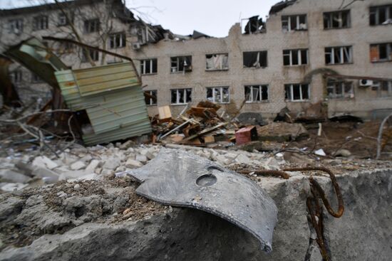 Russia Ukraine Military Operation Shelling