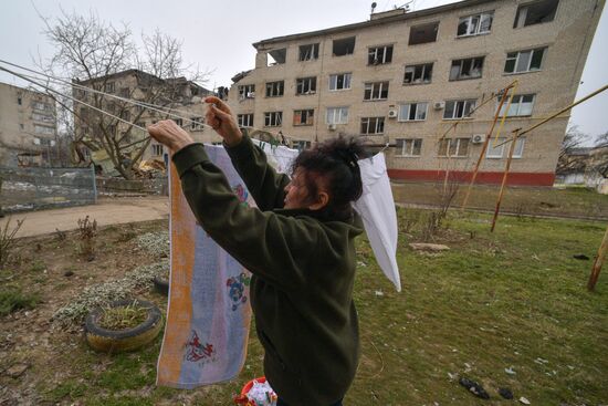 Russia Ukraine Military Operation Shelling