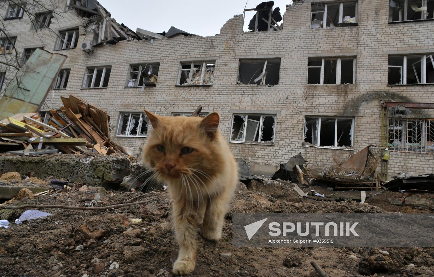 Russia Ukraine Military Operation Shelling