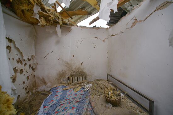 Russia Ukraine Military Operation Shelling