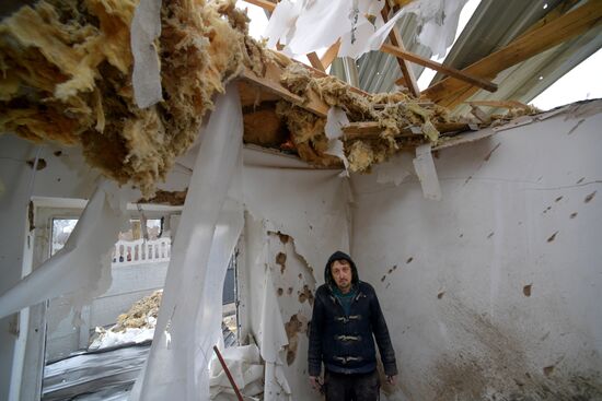 Russia Ukraine Military Operation Shelling