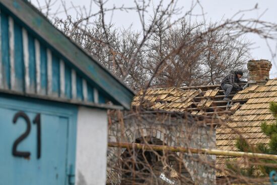 Russia Ukraine Military Operation Shelling