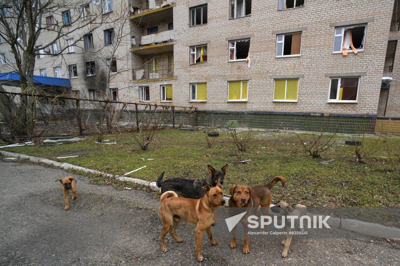 Russia Ukraine Military Operation Shelling