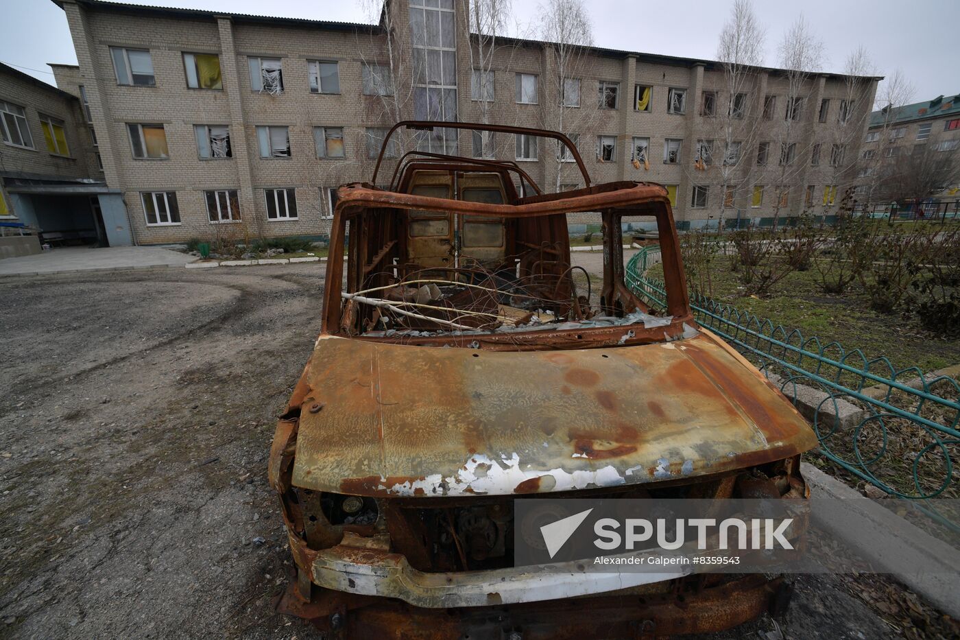 Russia Ukraine Military Operation Shelling