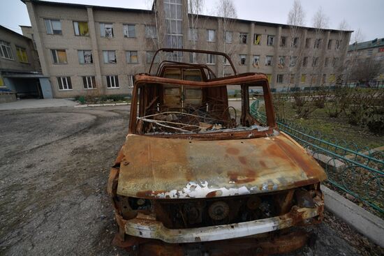 Russia Ukraine Military Operation Shelling