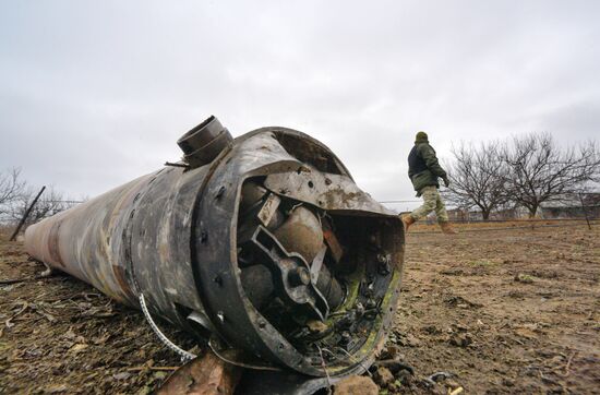 Russia Ukraine Military Operation Shelling