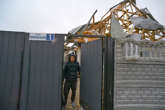 Russia Ukraine Military Operation Shelling