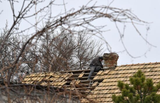 Russia Ukraine Military Operation Shelling