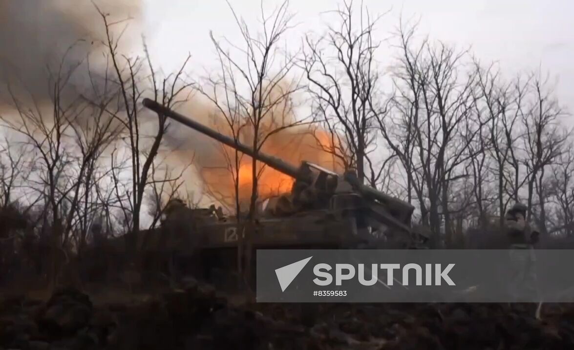 Russia Ukraine Military Operation Howitzers