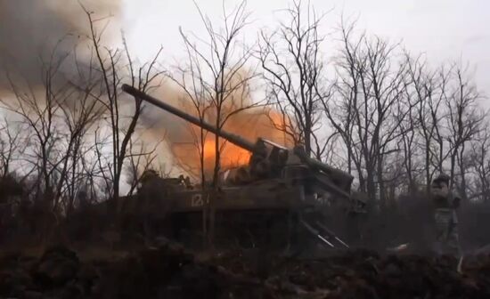 Russia Ukraine Military Operation Howitzers