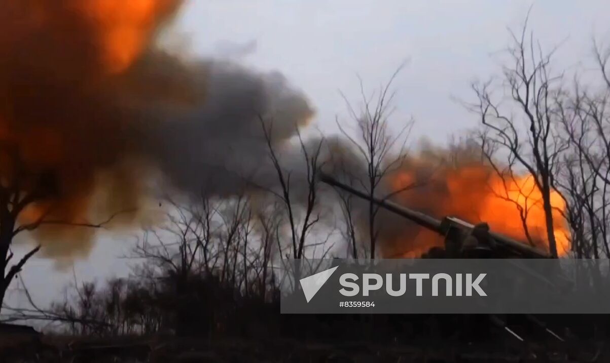 Russia Ukraine Military Operation Howitzers