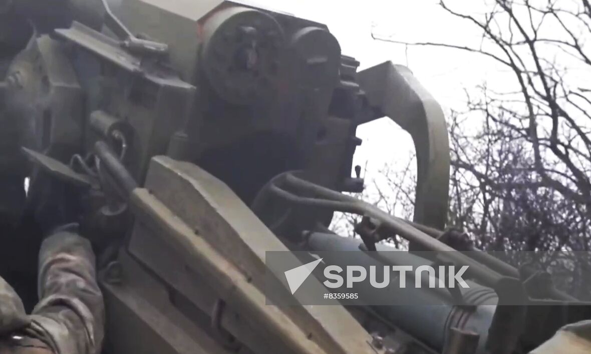 Russia Ukraine Military Operation Howitzers