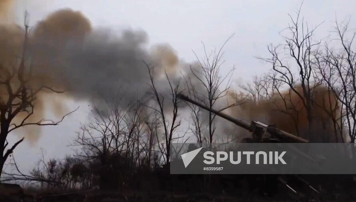 Russia Ukraine Military Operation Howitzers