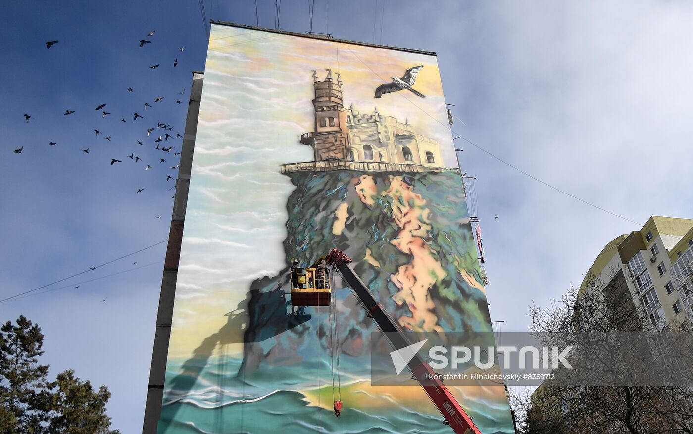 Russia Crimea Murals
