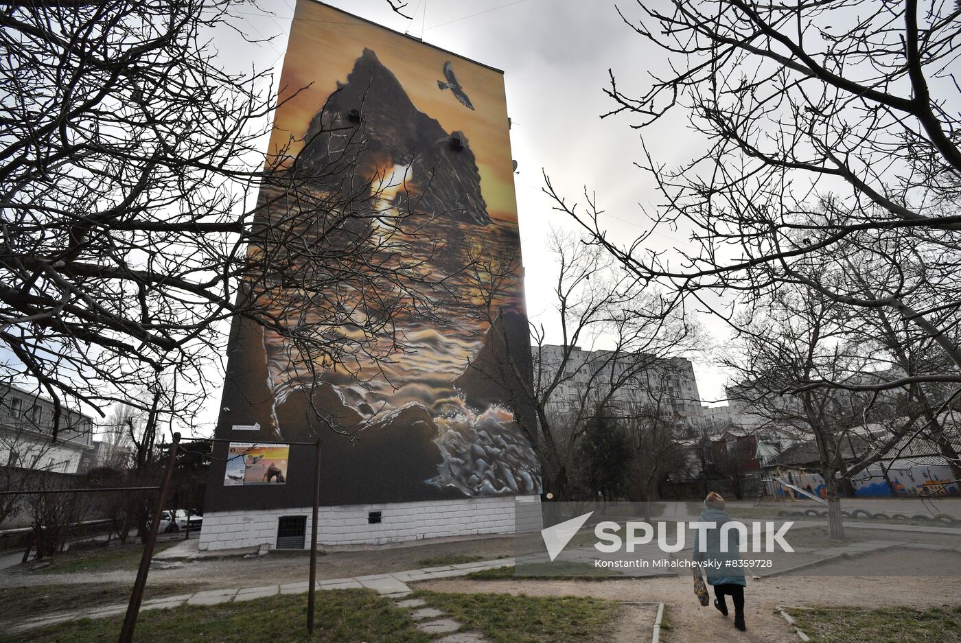 Russia Crimea Murals