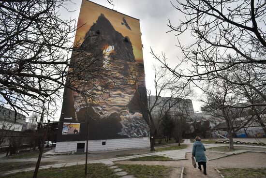 Russia Crimea Murals
