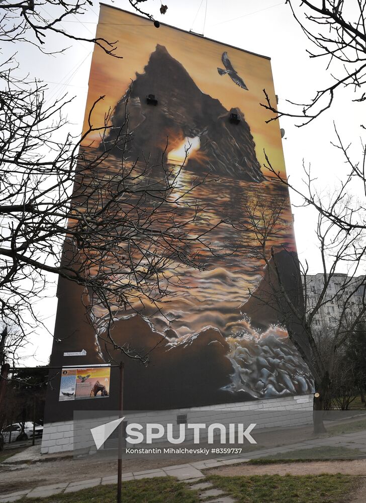 Russia Crimea Murals