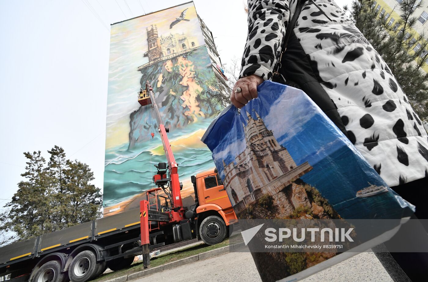 Russia Crimea Murals