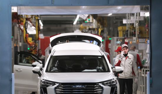 Russia China Car Production