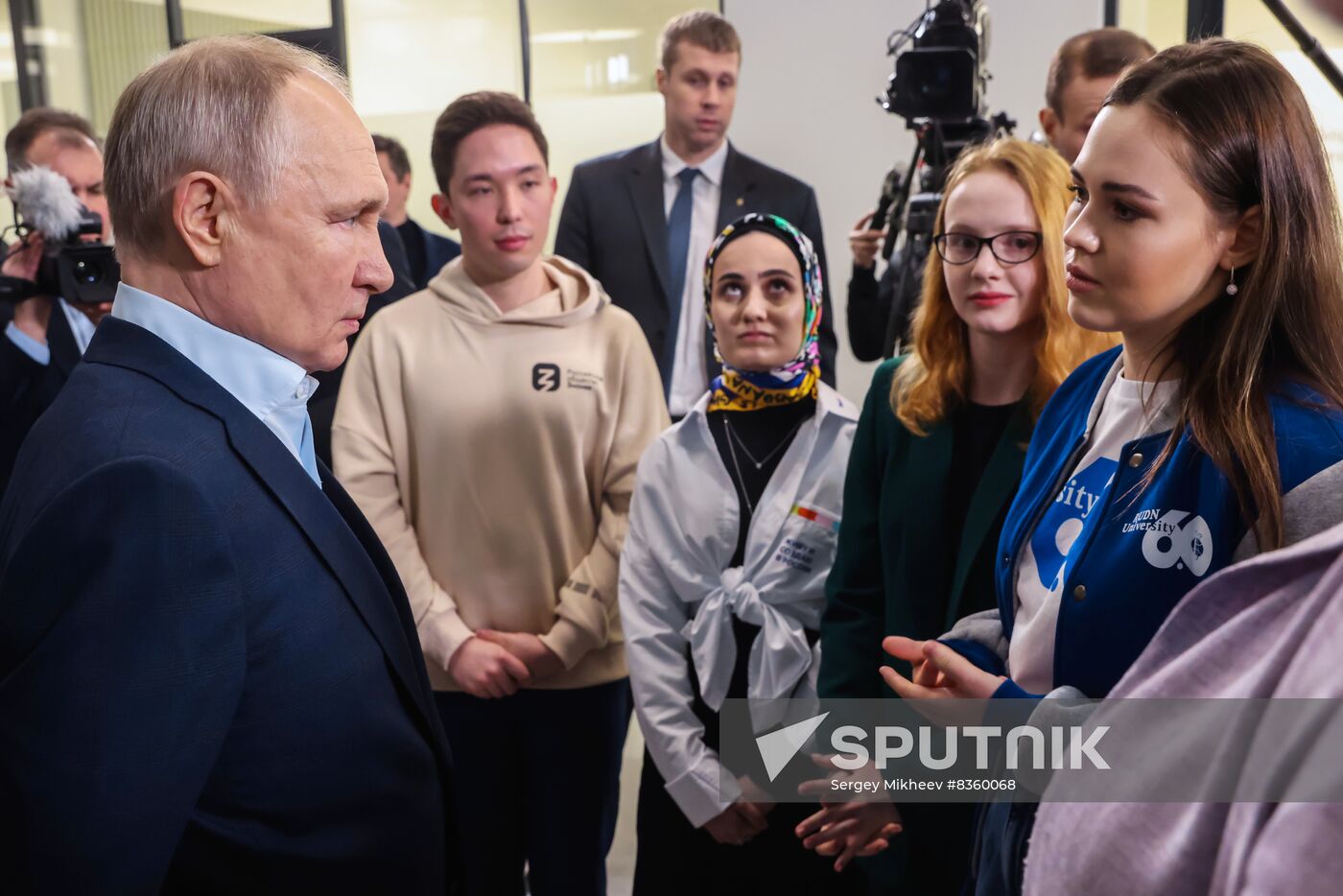 Russia Putin Students Day