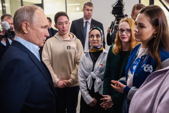 Russia Putin Students Day