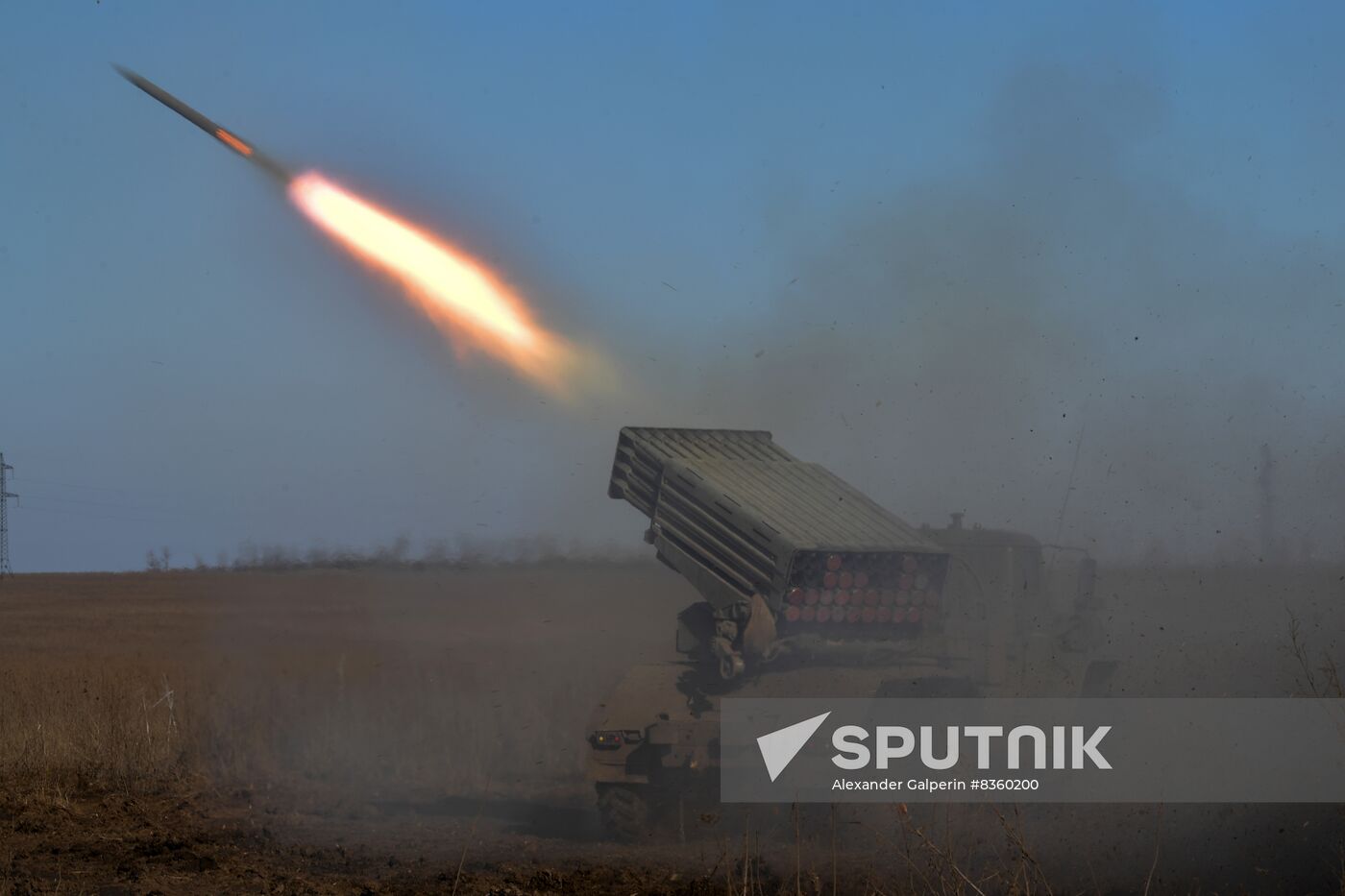 Russia Ukraine Military Operation Artillery Unit