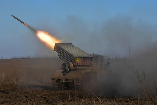 Russia Ukraine Military Operation Artillery Unit