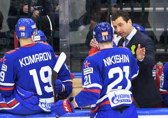 Russia Ice Hockey Kontinental League SKA - CSKA