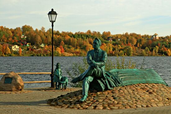 Monument to Fyodor Chaliapin in Plyos