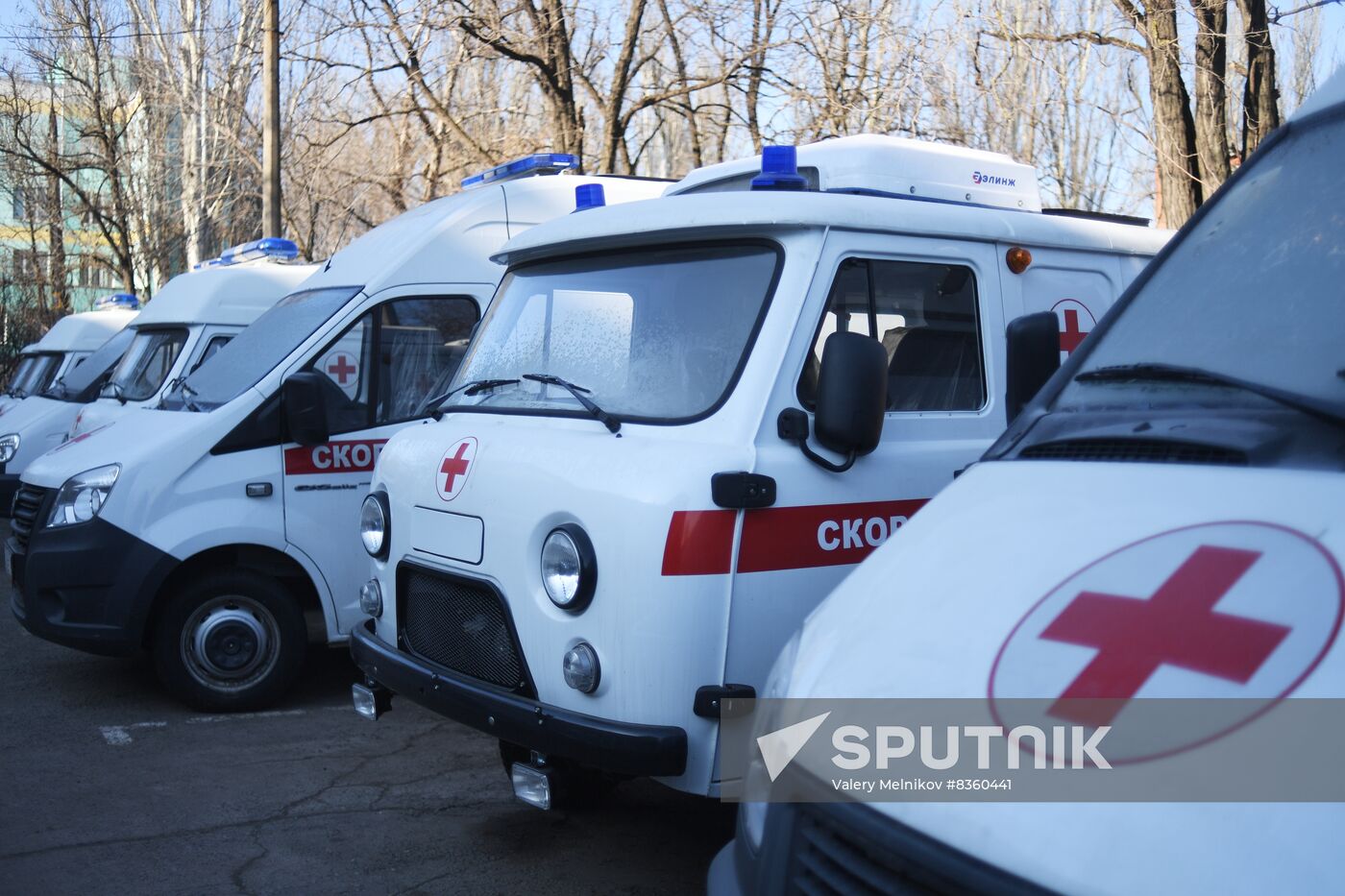 Russia Ukraine Military Operation Ambulances