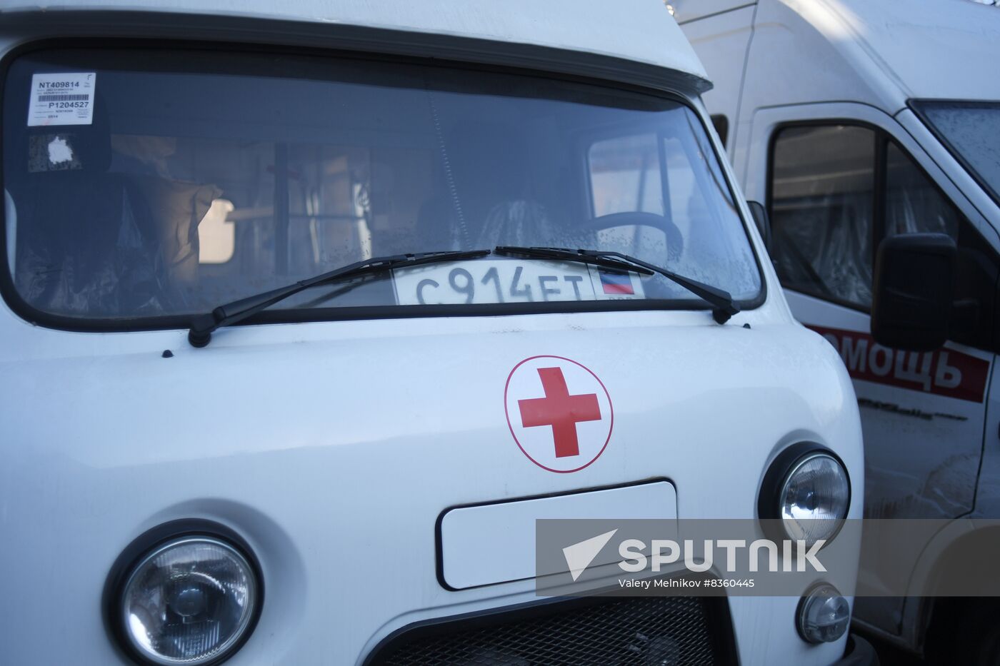 Russia Ukraine Military Operation Ambulances