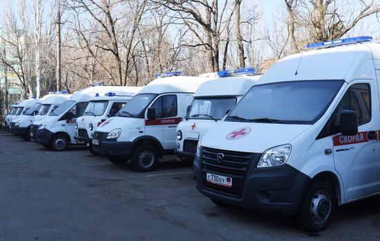 Russia Ukraine Military Operation Ambulances