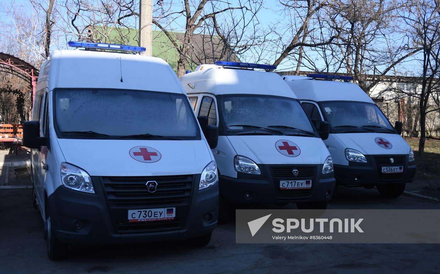 Russia Ukraine Military Operation Ambulances