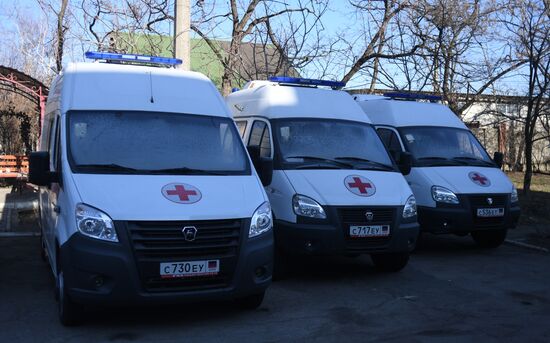 Russia Ukraine Military Operation Ambulances