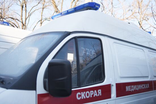 Russia Ukraine Military Operation Ambulances