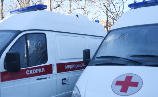 Russia Ukraine Military Operation Ambulances