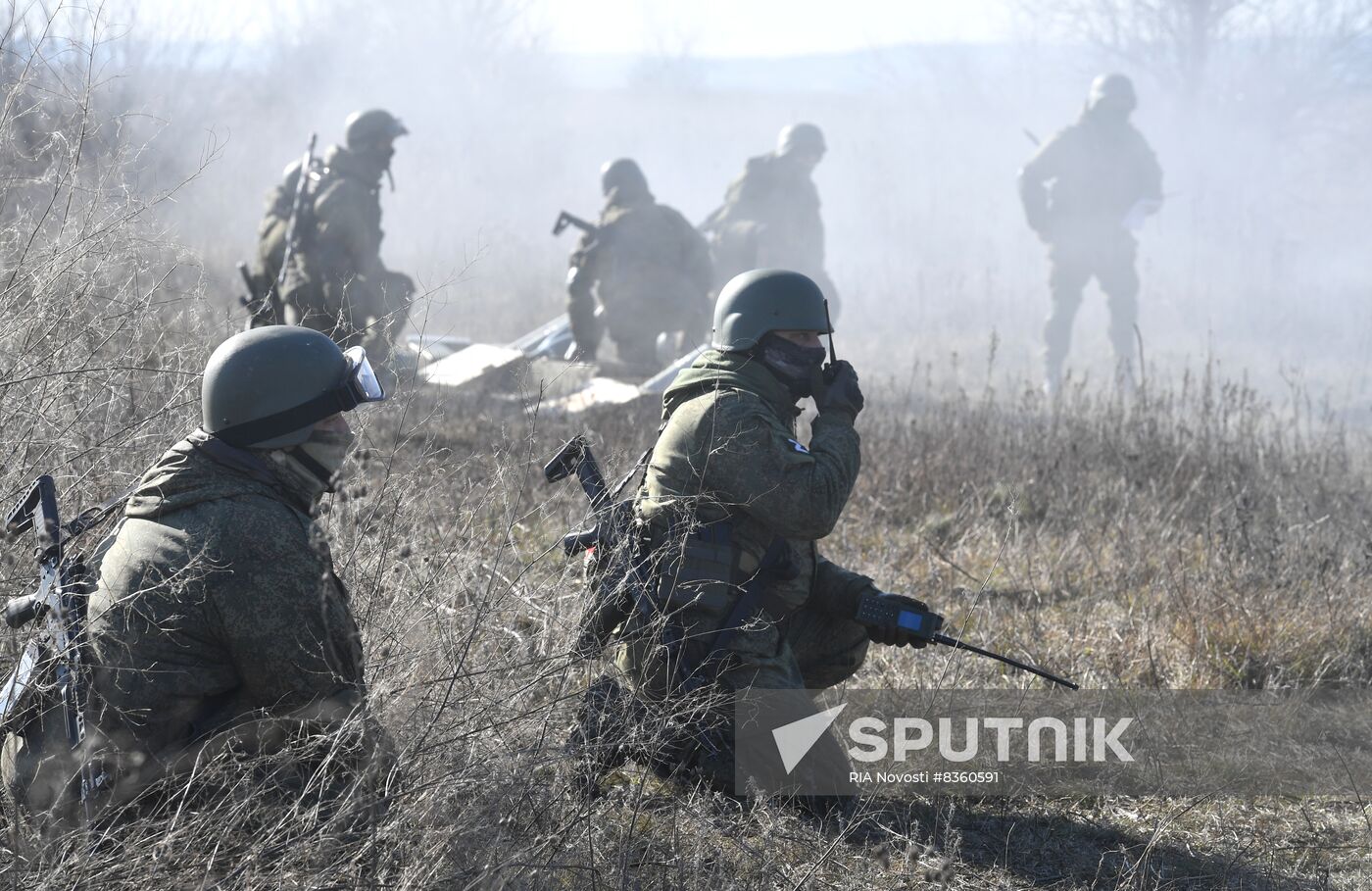 Russia Ukraine Military Operation Artillery Unit