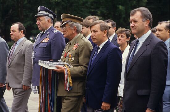 Delegation of activists of Polish–Soviet Friendship Society