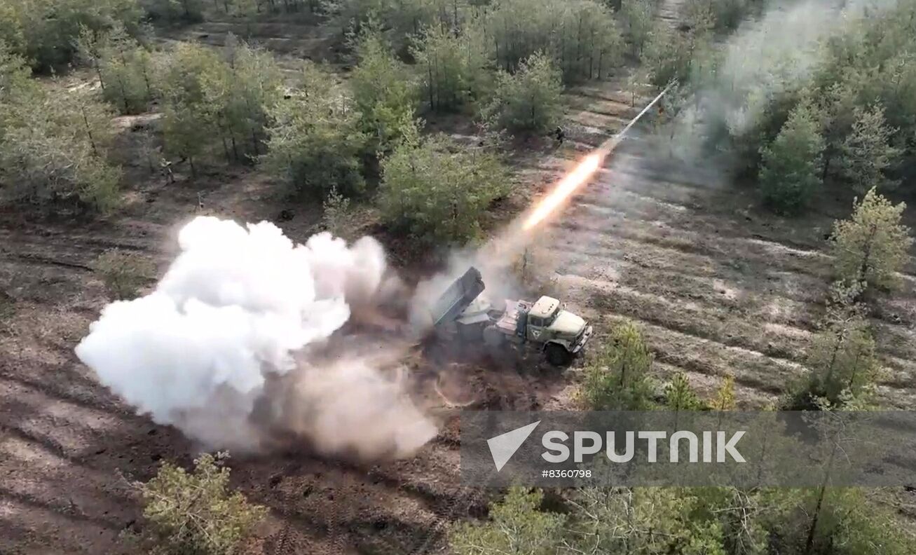 Russia Ukraine Military Operation Rocket Launchers