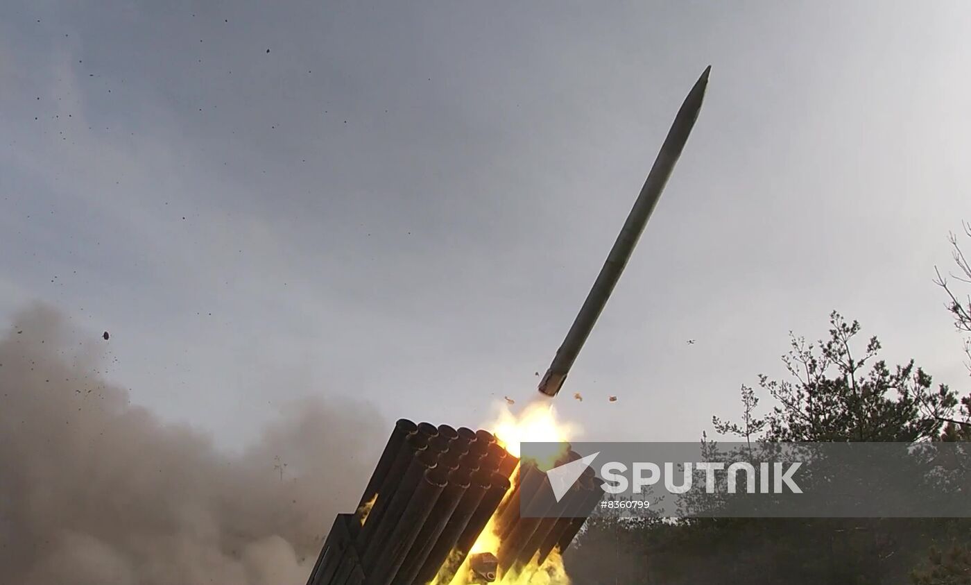 Russia Ukraine Military Operation Rocket Launchers
