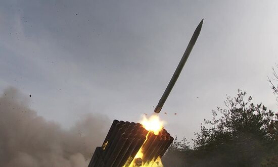 Russia Ukraine Military Operation Rocket Launchers