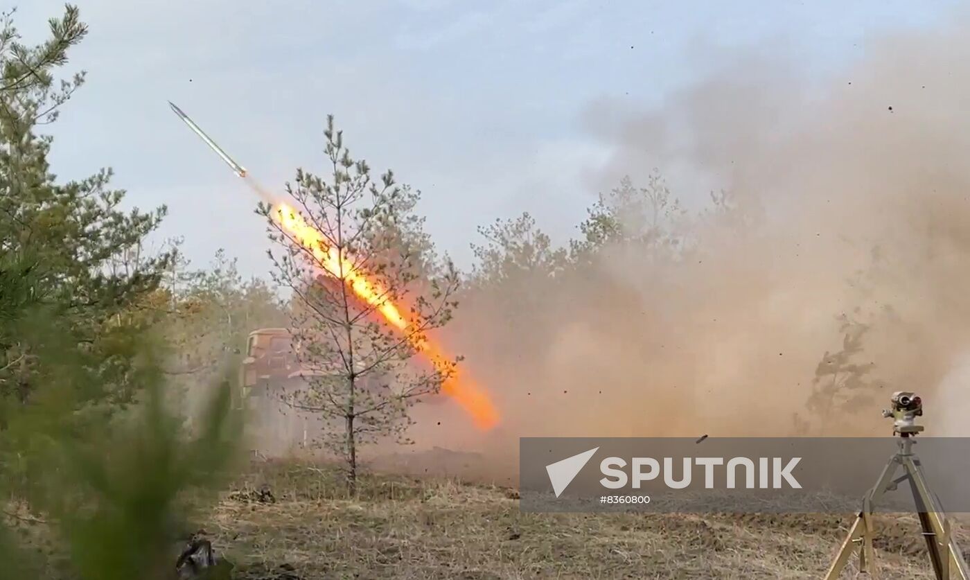 Russia Ukraine Military Operation Rocket Launchers