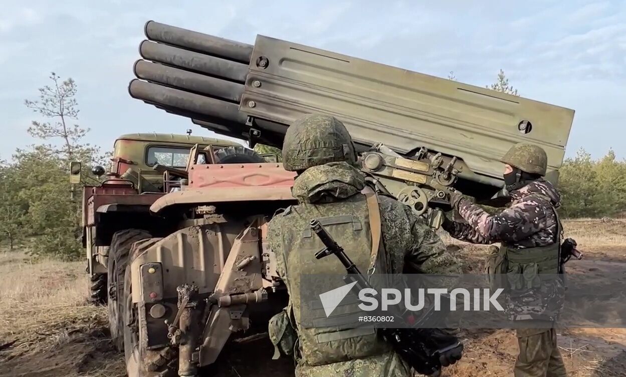 Russia Ukraine Military Operation Rocket Launchers