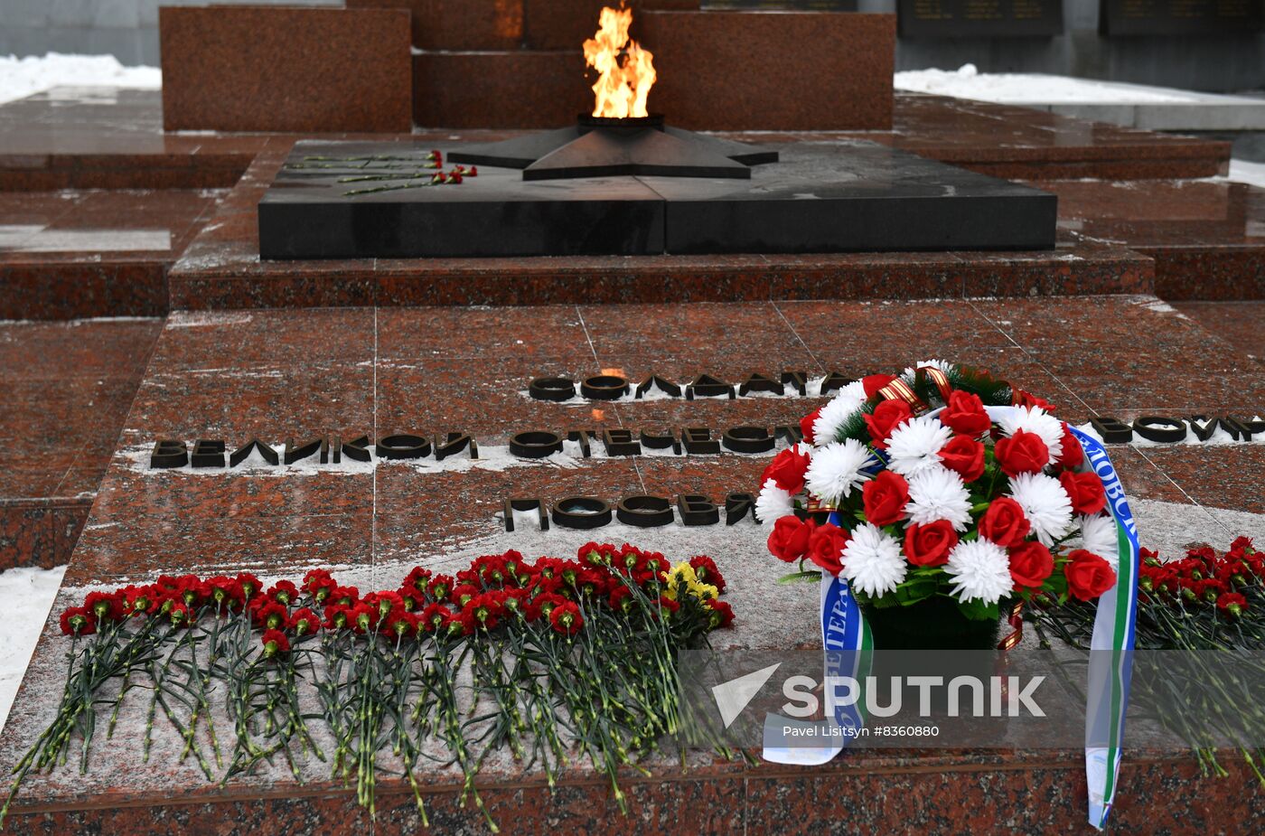 Russia Regions WWII Leningrad Siege Lifting Anniversary