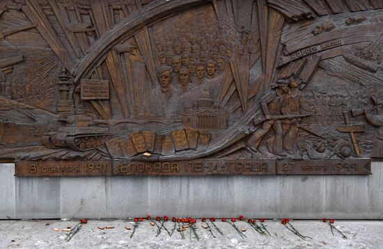 Russia Regions WWII Leningrad Siege Lifting Anniversary