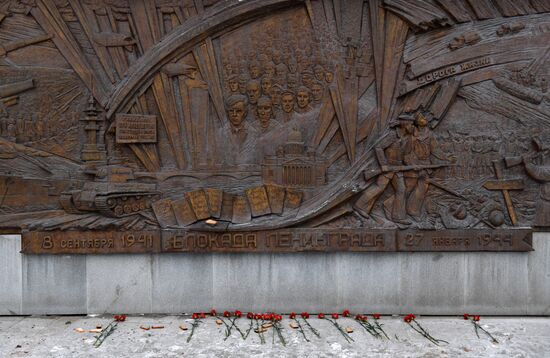 Russia Regions WWII Leningrad Siege Lifting Anniversary